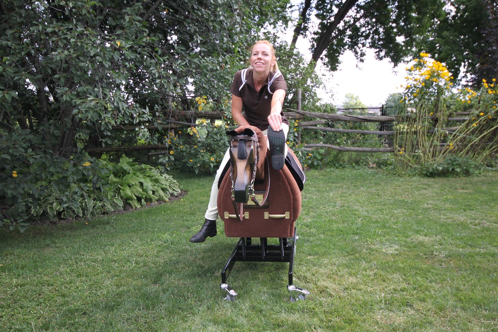 Frank Lovato Jr Equicizer Equestrian Exercises